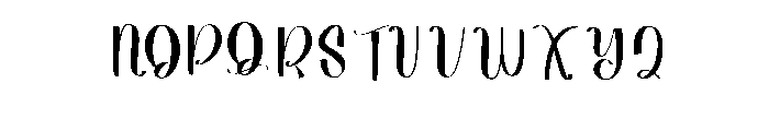 Beauticare Font UPPERCASE