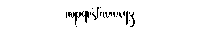 Beauticare Font LOWERCASE
