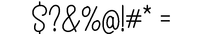 Beautiful Caroline Script Font OTHER CHARS