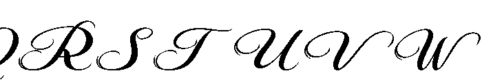 Beautiful Danila Font UPPERCASE
