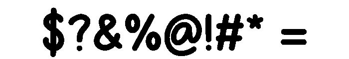 Beautiful Honeybell Font OTHER CHARS