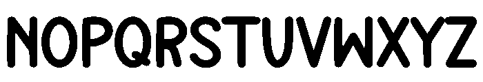 Beautiful Honeybell Font UPPERCASE