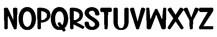 Beautiful Lashes Regular Font UPPERCASE