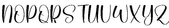 Beautiful Moana Font UPPERCASE