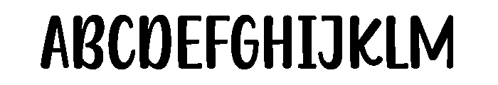 Beautiful Reaction Font UPPERCASE