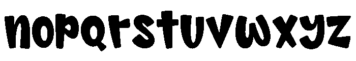 Beautiful Smile Font LOWERCASE