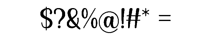Beautiful Style Font OTHER CHARS