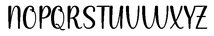 Beautiful Style Font UPPERCASE