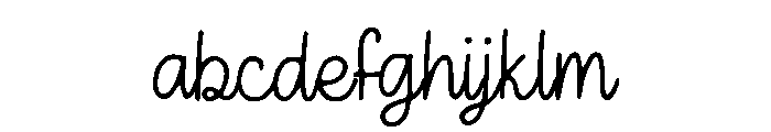 Beautiful Swirly FONT