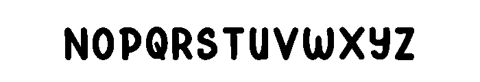 Beautiful To Craft Regular Font LOWERCASE