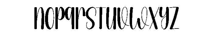 Beautiful Vintage2 Font UPPERCASE