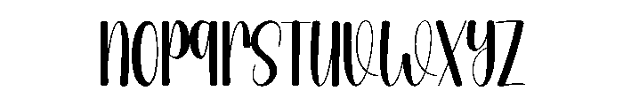 Beautiful Vintage2 Font LOWERCASE