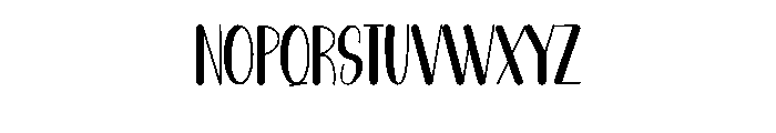 Beautiful2 Font UPPERCASE