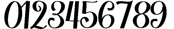 BeautifulCalligraphy Font OTHER CHARS