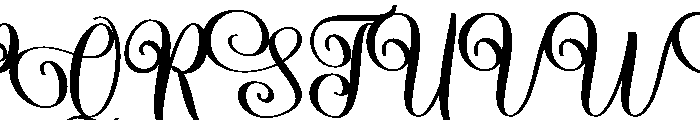 BeautifulCalligraphy Font UPPERCASE
