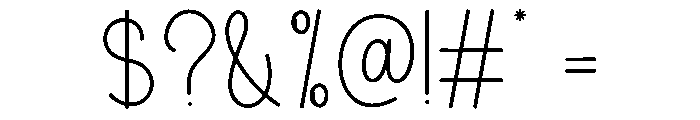 Beautifulgirl Font OTHER CHARS
