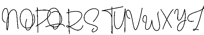 Beautifulls Font UPPERCASE