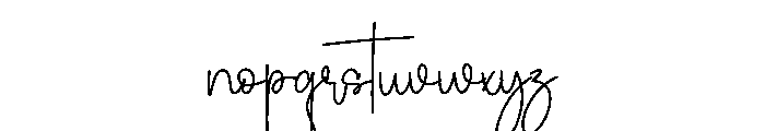 Beautifulls Font LOWERCASE
