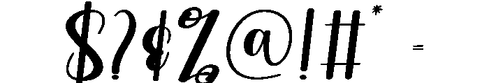 Beautigirl Font OTHER CHARS