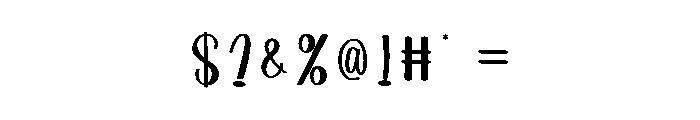 Beauty Crush Font OTHER CHARS