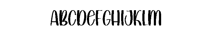 Beauty Crush Font UPPERCASE