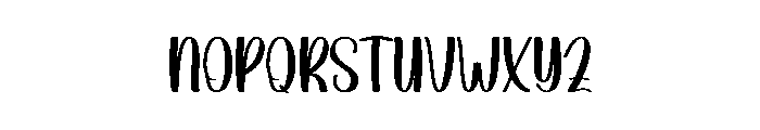 Beauty Crush Font UPPERCASE