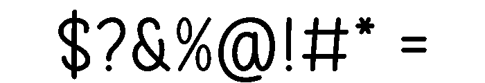 Beauty Date Font OTHER CHARS
