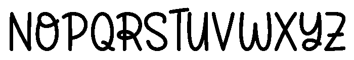 Beauty Date Font UPPERCASE