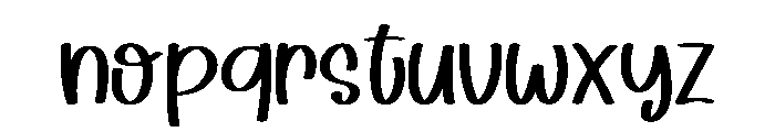 Beauty Dreams Regular Font LOWERCASE