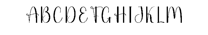 Beauty Dreams Font UPPERCASE