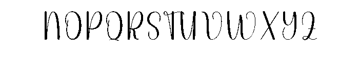 Beauty Dreams Font UPPERCASE