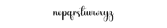 Beauty Dreams Font LOWERCASE