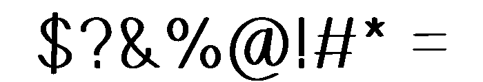 Beauty Garden Font OTHER CHARS
