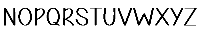 Beauty Garden Font UPPERCASE