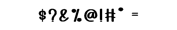 Beauty Harmony Font OTHER CHARS