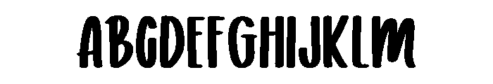 Beauty Mother Regular Font UPPERCASE