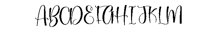 Beauty Ramadhan Font UPPERCASE