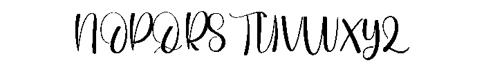 Beauty Ramadhan Font UPPERCASE