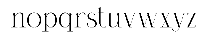 Beauty Sind Font LOWERCASE
