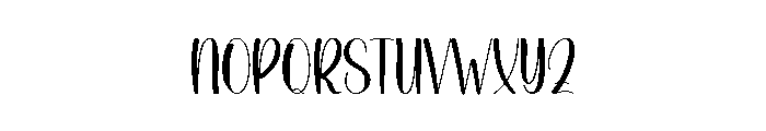 Beauty Teacher Font LOWERCASE