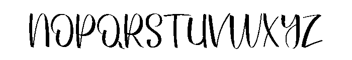 Beautylash Font UPPERCASE