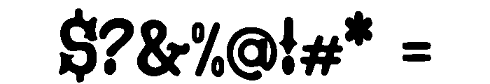 Bebas_Neue Font OTHER CHARS