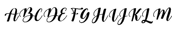 Bebillo Italic Condensed Italic Font UPPERCASE
