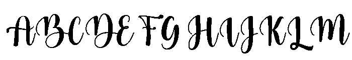 Bebillo Regular Font UPPERCASE