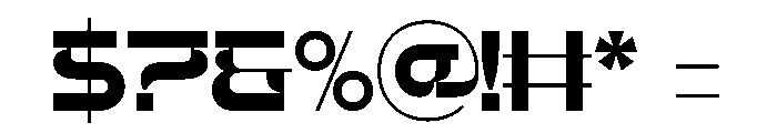 Bebop Rodeo Font OTHER CHARS