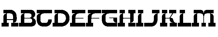 Bebop Rodeo Font UPPERCASE