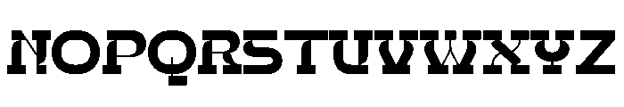 Bebop Rodeo Font UPPERCASE