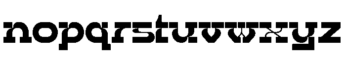 Bebop Rodeo Font LOWERCASE