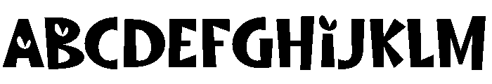 Because Lovely Regular FONT