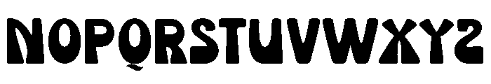 Beckaster Font UPPERCASE